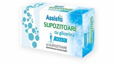 Assista Supozitoare cu glicerina adulti 2350 mg x 12