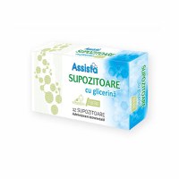 Assista Supozitoare cu glicerina bebe 850 mg x 12 - 1