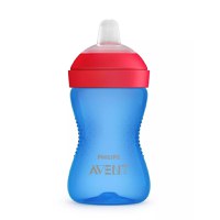 Avent Cana cu tetina moale rezistenta la muscaturi +9luni baieti, 300ml SCF802/01 - 1