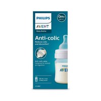 Biberon anticolici, tetina debit 1, 0 luni+, 125 ml, Philips Avent - 1