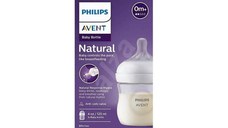 Biberon Natural Response, 0 luni +, 125 ml, Philips Avent