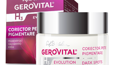 Corector Pete Pigmentare H3 Evolution, 50 ml, Gerovital