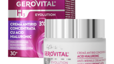 Crema antirid concentrata cu acid hialuronic H3 Evolution 50 ml, Gerovital