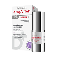 Crema antirid contur ochi H3 Derma+, 15 ml, Gerovital - 1