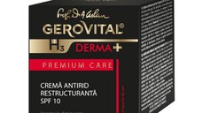 Crema antirid restructuranta SPF 10 H3 Derma+ Premium Care, 50 ml, Gerovital