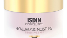 Crema hidratanta cu acid hialuronic pentru ten sensibil Isdinceutics, 50ml, Isdin