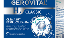 Crema lift hidratanta de noapte H3 Classic, 50 ml, Gerovital