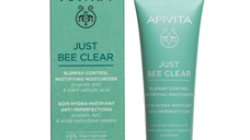 Crema matiafianta anti acnee Just Bee Clear, 40 ml, Apivita