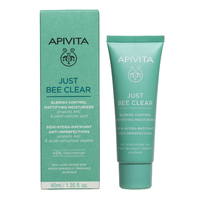 Crema matiafianta anti acnee Just Bee Clear, 40 ml, Apivita - 1