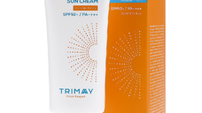 Crema Protectie Solara, Fitru UV, SPF50+ PA++++, Invisible Finish, 50 ml, Trimay