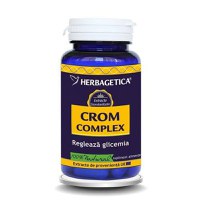 Crom complex, 120 capsule, Herbagetica - 1