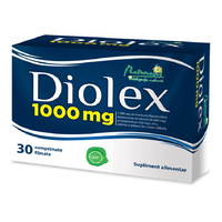 Diolex 1000, 30 comprimate filmate, Naturalis - 1