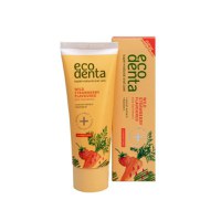 Ecodenta Pasta de dinti copii cu capsuni si morcov, 75ml - 1