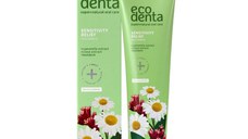 Ecodenta Pasta de dinti cu extract de galbenele pentru dinti sensibili, 100ml