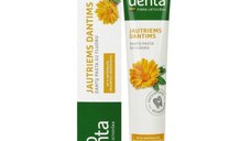 Ecodenta Pasta de dinti naturala cu extract de galbenele pentru dinti sensibili, 75ml