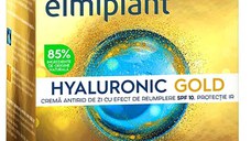 Elmiplant Hyaluronic Gold Crema de zi antirid cu efect de umplere SPF 10, 50 ml