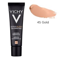 Fond de ten corector nuanta 45 Gold, Dermablend 3D, 30ml, Vichy - 1