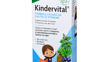 Formula lichida de calciu si vitamine Kindervital®, 250 ml, Salus