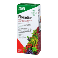 Formula lichida de fier si vitamine Floradix®, 250 ml, Salus - 1