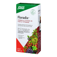 Formula lichida de fier si vitamine Floradix®, 500 ml, Salus - 1