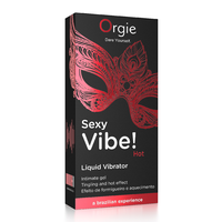 Gel masaj intim cu efect de incalzire Sexy Vibe, 15ml, Orgie - 1