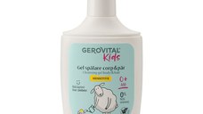 Gel spalare corp si par Sensitive, 300 ml, Gerovital Kids