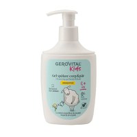 Gel spalare corp si par Sensitive, 300 ml, Gerovital Kids - 1