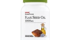 GNC Superfoods Ulei din Seminte de In 1000 mg, 90 capsule