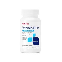 GNC Vitamin B-12 1000 mcg, Vitamina B-12, 90 tablete - 1