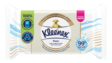 Hartie igienica umeda Skin Pure, 38 bucati, Kleenex