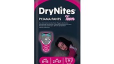 HUGGIES DryNites chiloti absorbanti 27-57 kg, fetite 8-15 ani, 9 bucati