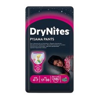 Huggies DryNites Conv 4-7 ani, Fetite 17-30kg, 10 bucati - 1