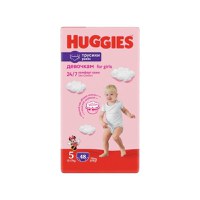 Huggies Nr.5 Pants Mega Girl 12-17kg, 48 bucati - 1