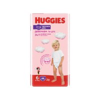 Huggies Nr.6 Pants Mega Girl 15-25kg, 44 bucati - 1