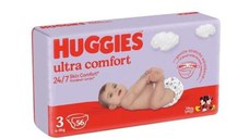 Huggies Scutece Ultra Comfort Jumbo, Nr.3, 4-9kg, 56 bucati