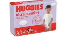 Huggies Scutece Ultra Comfort Jumbo, Nr.5, 11-25kg, 42 bucati