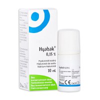 Hyabak colir 0.15% solutie lentile contact, 10ml - 1