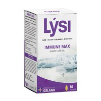 Immune Max LYSI, ulei ficat de rechin, 80 capsule - 1