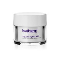 IVATHERM Aquafil Rich Crema hidratanta pentru piele sensibila, 50ml - 1