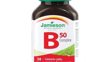 Jamieson Complex de vitamina B 50 mg, 30 comprimate