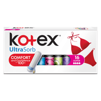 Kotex Tampoane interne Super UltraSorb, 16 bucati - 1