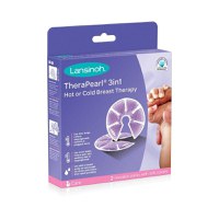 Lansinoh Thera Pearl Pernite pentru san 3 in 1, 2 pernite - 1