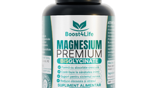 Magneziu Bisglicinat Premium, 60 capsule, Boost4Life