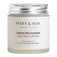 Masca cu extract de lamaie si niacinamide Glow Mask, 125g, Mary and May - 1