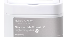 Masca tip servetel Niacinamide Brightening, 30 bucati, Mary and May