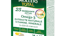 Mollers Total, 14 capsule + 14 comprimate, Moller's