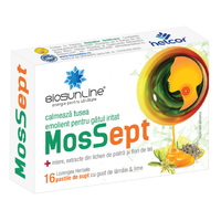 MosSept, 16 pastile de supt, BioSunLine - 1