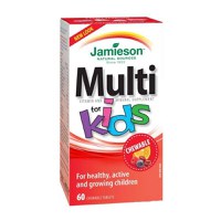 Multi Kid cu fier, 60 tablete masticabile, Jamieson - 1