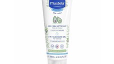 Mustela 2 in1 Gel de curatare Par si Corp, 200 ml