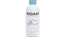 Noah Gel de dus si sampon cu lapte & zahar pentru copii, 250 ml